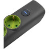 Удлинитель JAZZWAY ET-04-300G 5051874 4х3м с заземлением с выключателем